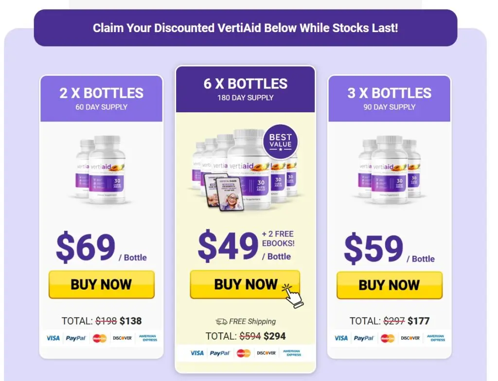 vertiaid packages